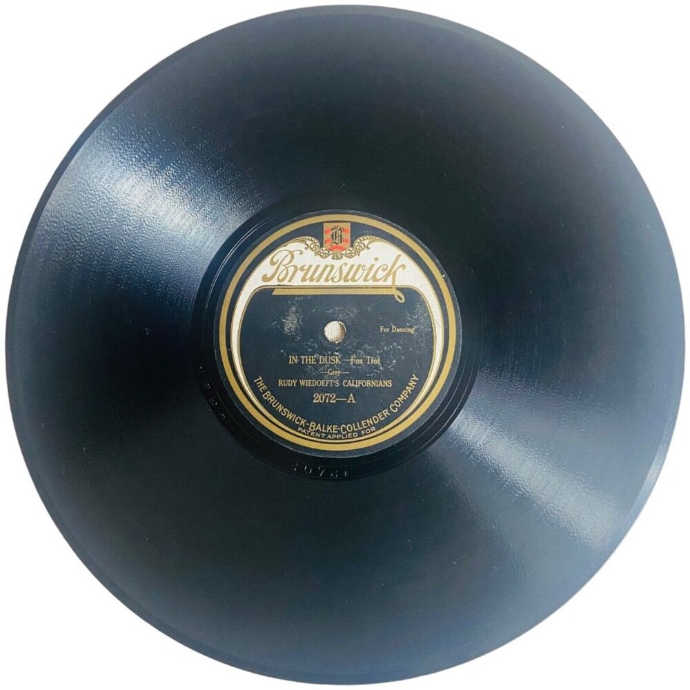 Rudy Wiedoefts Californians In The Dusk / Midnight Moon 10in 78 Brunswick 2072